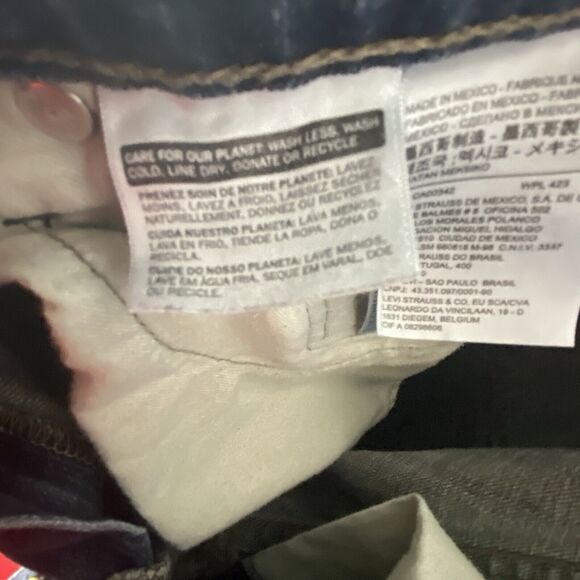 Levi's 511 Jeans Mens 34x31 Slim Fit Stretch Denim Classic Modern Casual - Picture 7 of 16